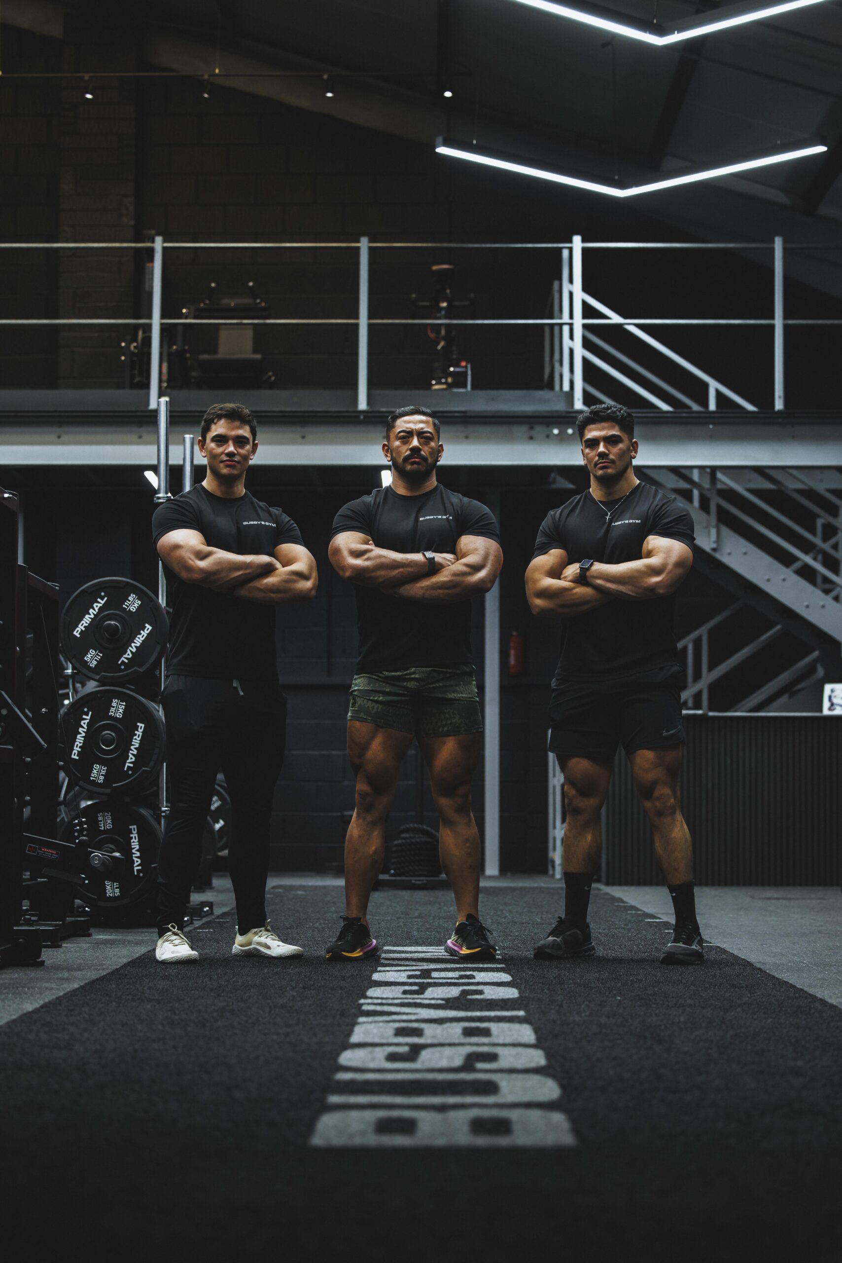 Jack, Harry and Patrick at Busby's Gym