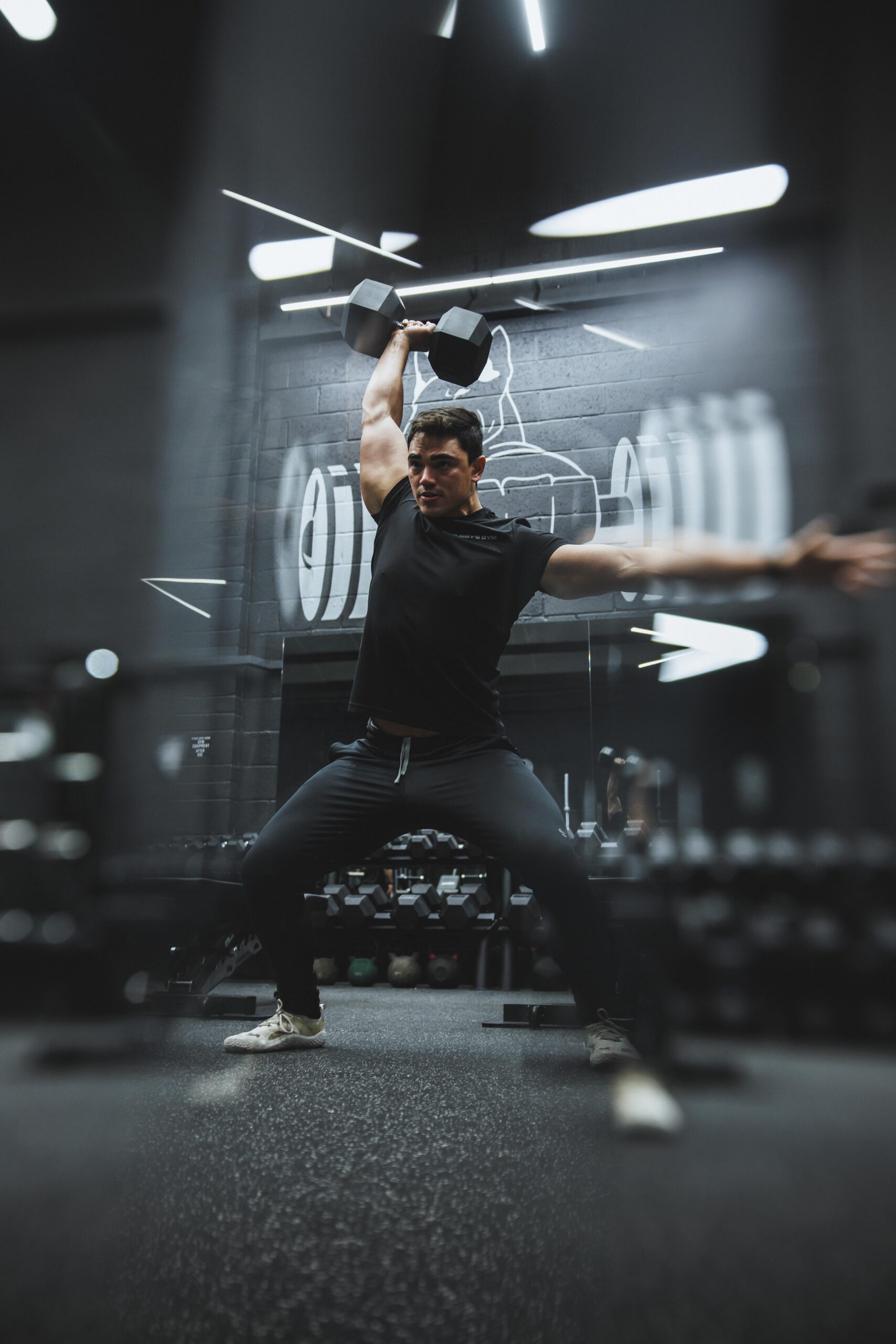 Training at Busby's Gym