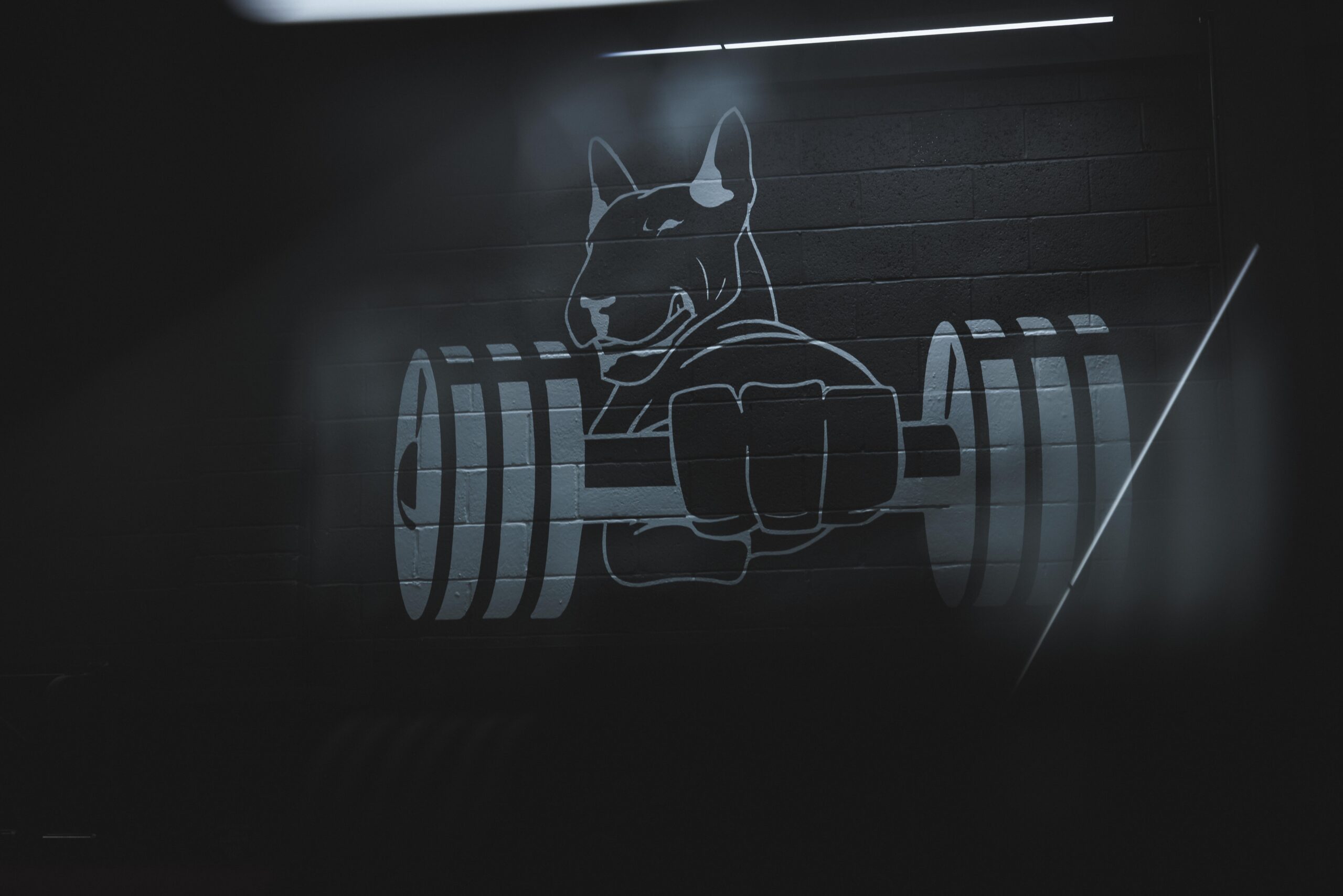 Busby's Gym mural